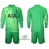 Officiële Voetbalshirt + Korte Broek Doelman Tottenham Hotspur Thuis 2021-22 Lange Mouw - Kids